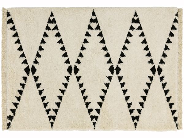 Rocco 160x230cm Rug RC03 Cream