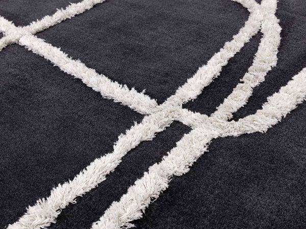 Matrix 160x230cm Rug 94 Infinity Charcoal