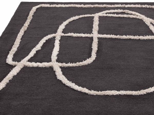 Matrix 160x230cm Rug 94 Infinity Charcoal