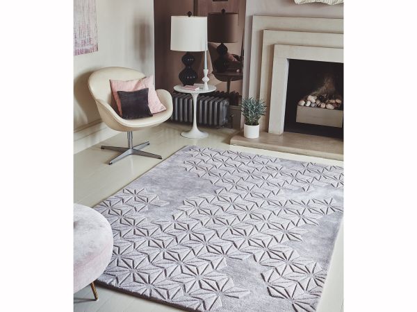 Starburst 160x230cmRug Lilac