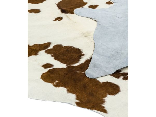 Rodeo 180x240cm cowhide Brown/White