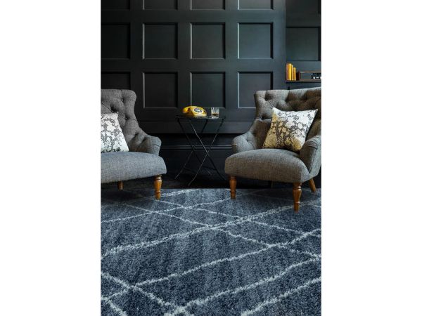 Alto 120x170cm Rug AL01 Blue and Cream