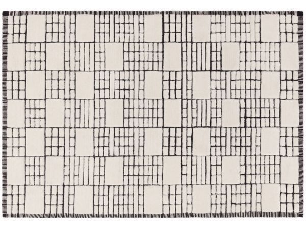 Empire 160x230cm rug Cream/Black