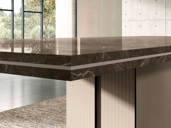 Bel Air Extending pedestal dining table (200cm) (pedestal base)