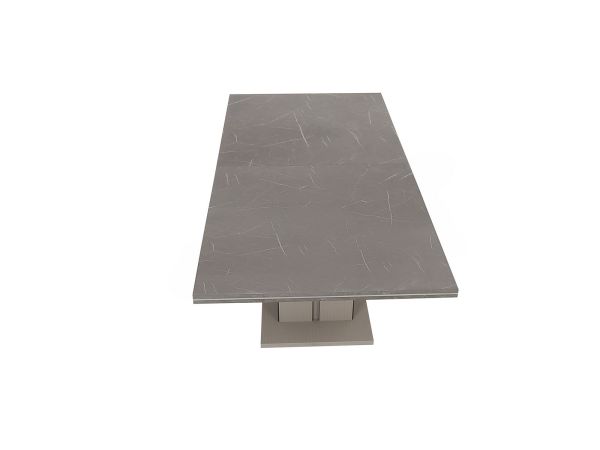 Bel Air Extending pedestal dining table (200cm) (pedestal base)