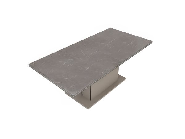 Bel Air Extending pedestal dining table (200cm) (pedestal base)