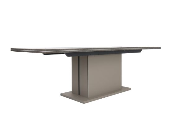 Bel Air Extending pedestal dining table (200cm) (pedestal base)
