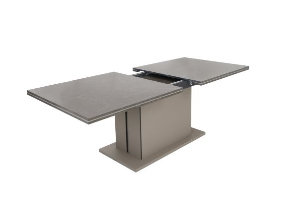 Bel Air Extending pedestal dining table (200cm) (pedestal base)