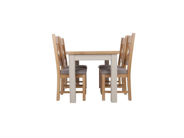 Stow Table + 4 chairs (Painted)