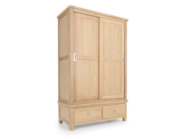 Farringdon Double wardrobe (oak)