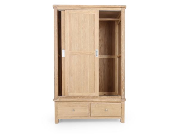 Farringdon Double wardrobe (oak)