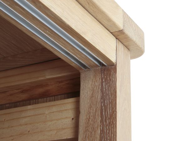 Farringdon Double wardrobe (oak)