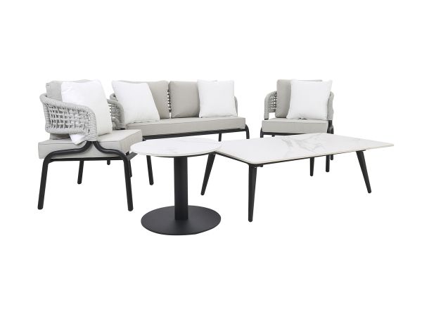 Padua Outdoor lounge set (including coffee and lamp table) (light)