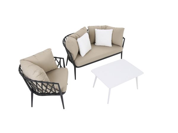 Lecce Outdoor lounge set (including coffee table)
