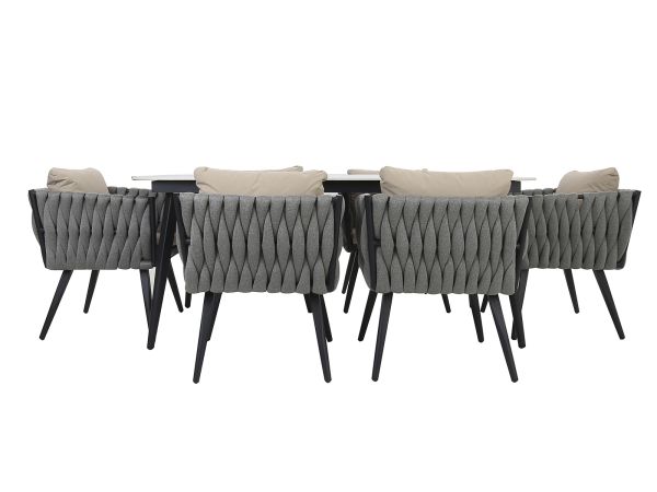 Equinox 6 seat outdoor dining set