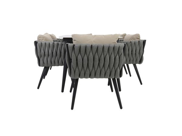 Equinox 6 seat outdoor dining set
