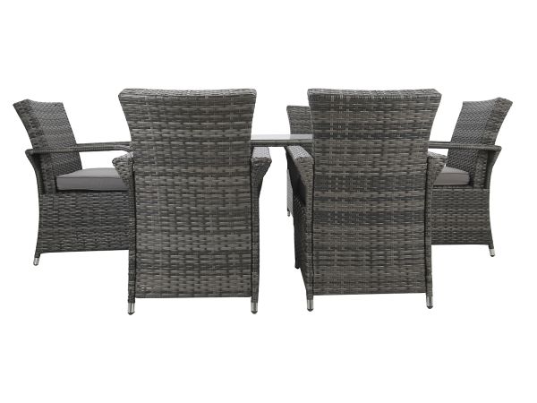 Webb 6 seater garden dining set