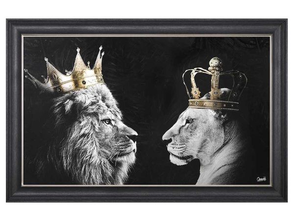 Wall Art Lion and Lioness