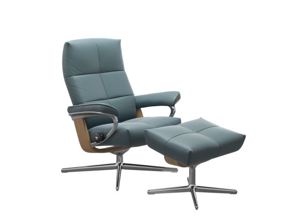 David (S) Chair and footstool (Cross) - type Paloma