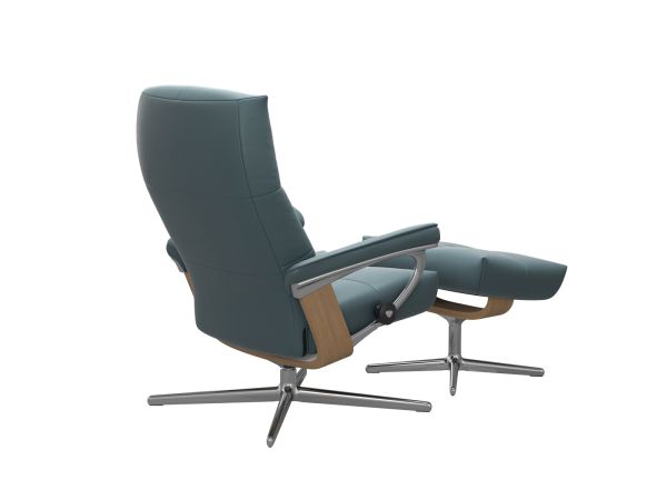 David (S) Chair and footstool (Cross) - type Paloma