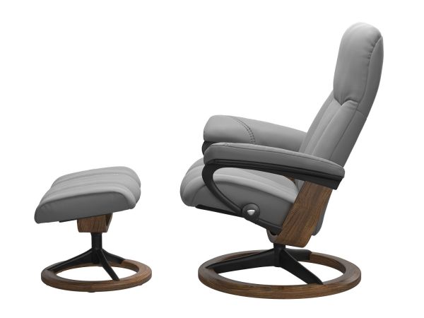 Consul (M) Chair and Stool (signature base) Batick 093