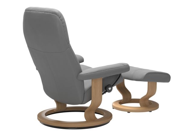 Consul (M) Chair and Stool Batick 093