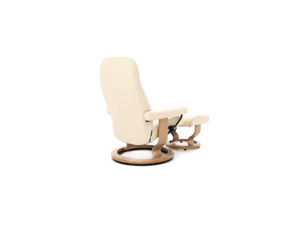 Consul (M) Chair and Stool Batick 093