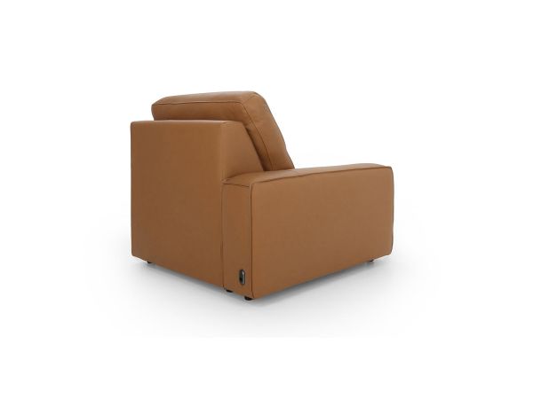 Gregor 1.5 seater power slider (lhf arm) Leather/PVC