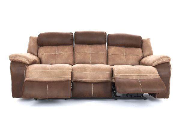 Bonita 3 seater (double power recliners) - type Fabric