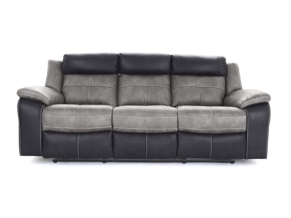 Bonita 3 seater (double manual recliners) - type Fabric - Fabric colour: 25655/820 70525