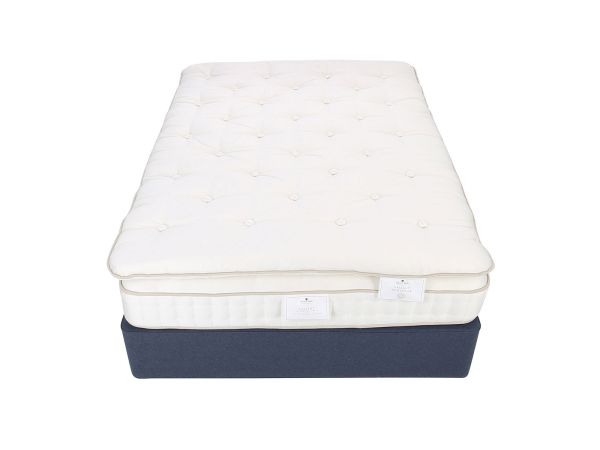 Valiant Single true edge divan with mattress and enhancer set