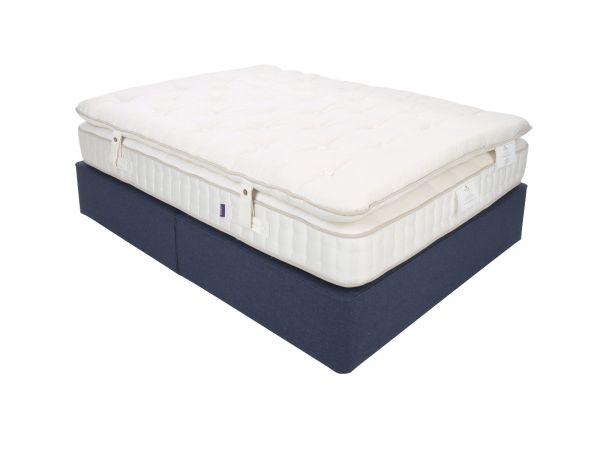 Valiant Single true edge divan with mattress and enhancer set