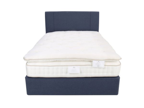Valiant Single true edge divan with mattress and enhancer set