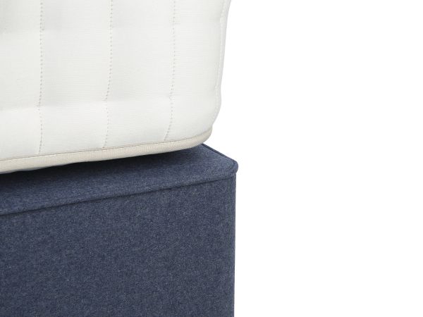Valiant Single true edge divan with mattress and enhancer set