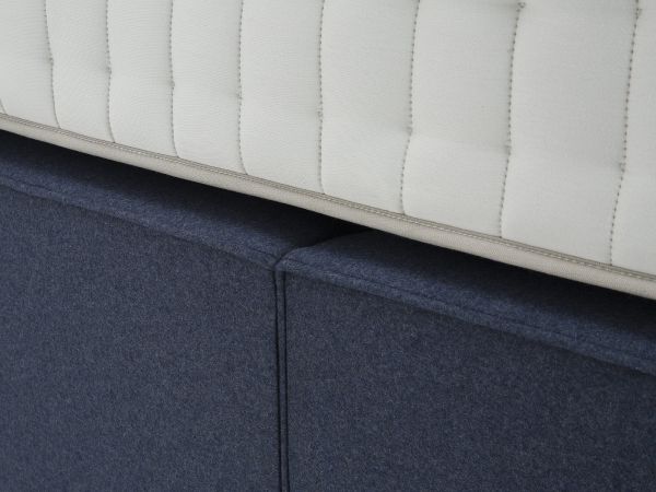 Valiant Single true edge divan with mattress and enhancer set