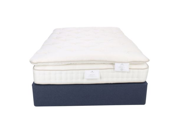 Valiant Single true edge divan with mattress and enhancer set