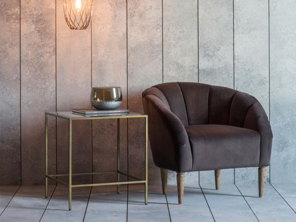 Kennford Lamp table (Bronze)