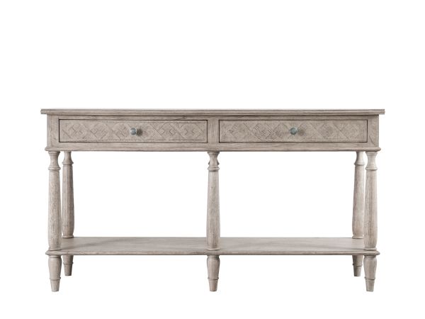 Grenadine 2 drawer console table