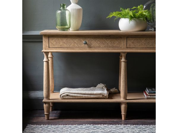 Grenadine 2 drawer console table