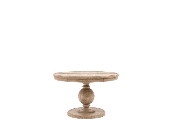 Bowden Round extending dining table
