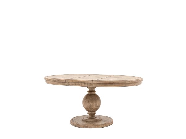 Bowden Round extending dining table