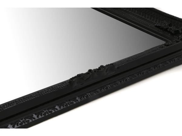 Buckingham Leaner Mirror (black)