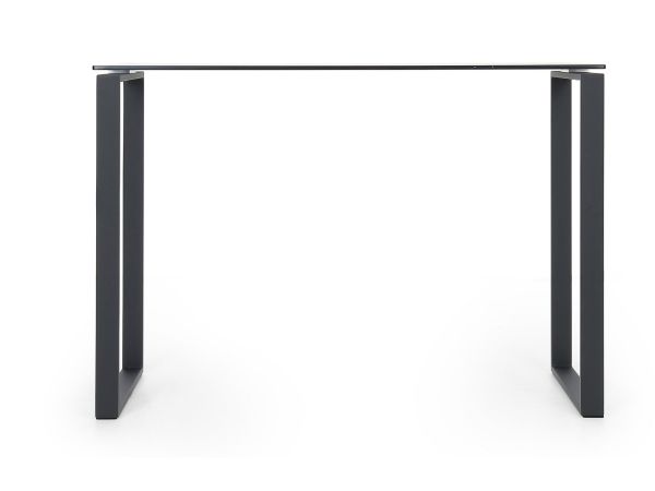 Ariel (black/smoked glass) Console table