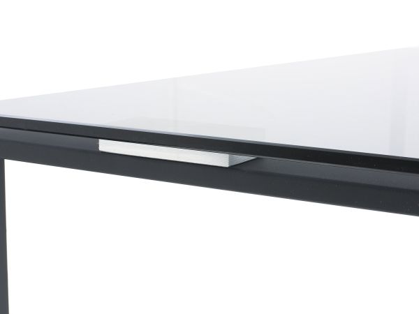 Ariel (black/smoked glass) Console table