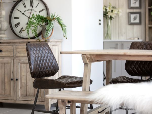 Fontana (Dining) Dining chair (Dark Brown)