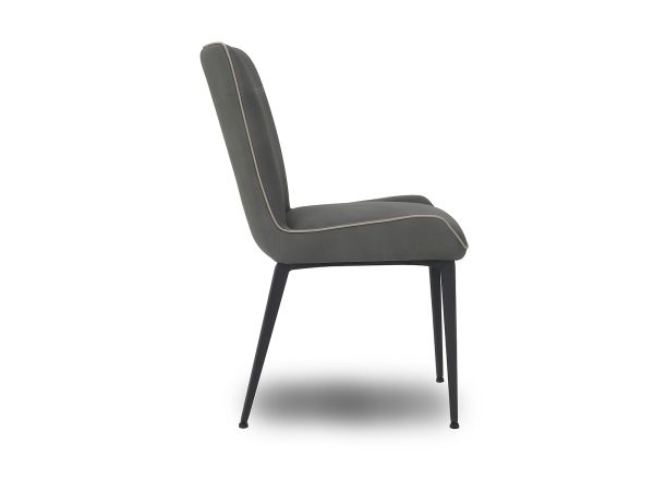 Rebecca Dining chair (Grey PU)