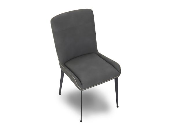 Rebecca Dining chair (Grey PU)