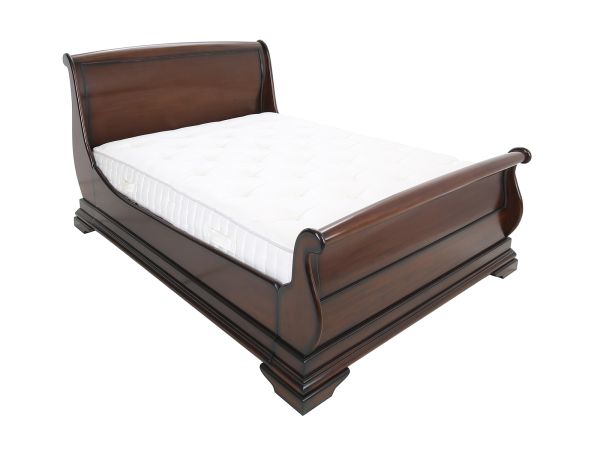 Annecy 150cm bedstead high footboard