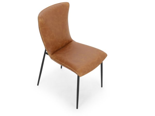Isla Dining chair (tan pu)