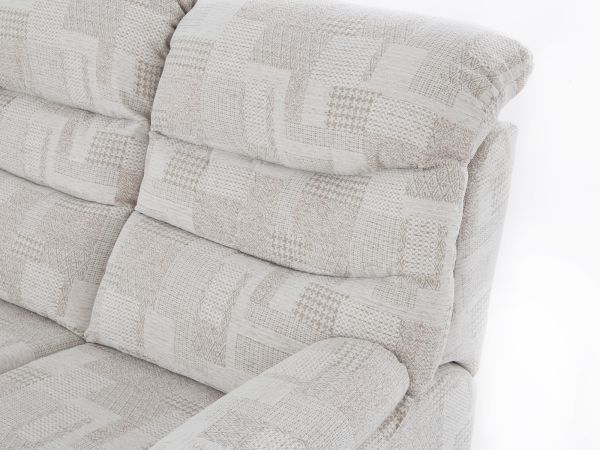 Malvern 17 3 Seater Sofa (Double Manual Recliners) - type B (Fabric)
